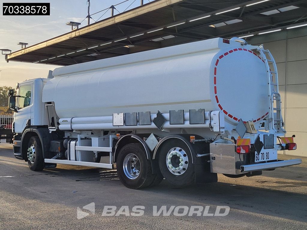 Scania P P310 6X2 TRAILOR 18835Liter Fuel tank 5 compartments ADR Lift + Steering axle Euro 4