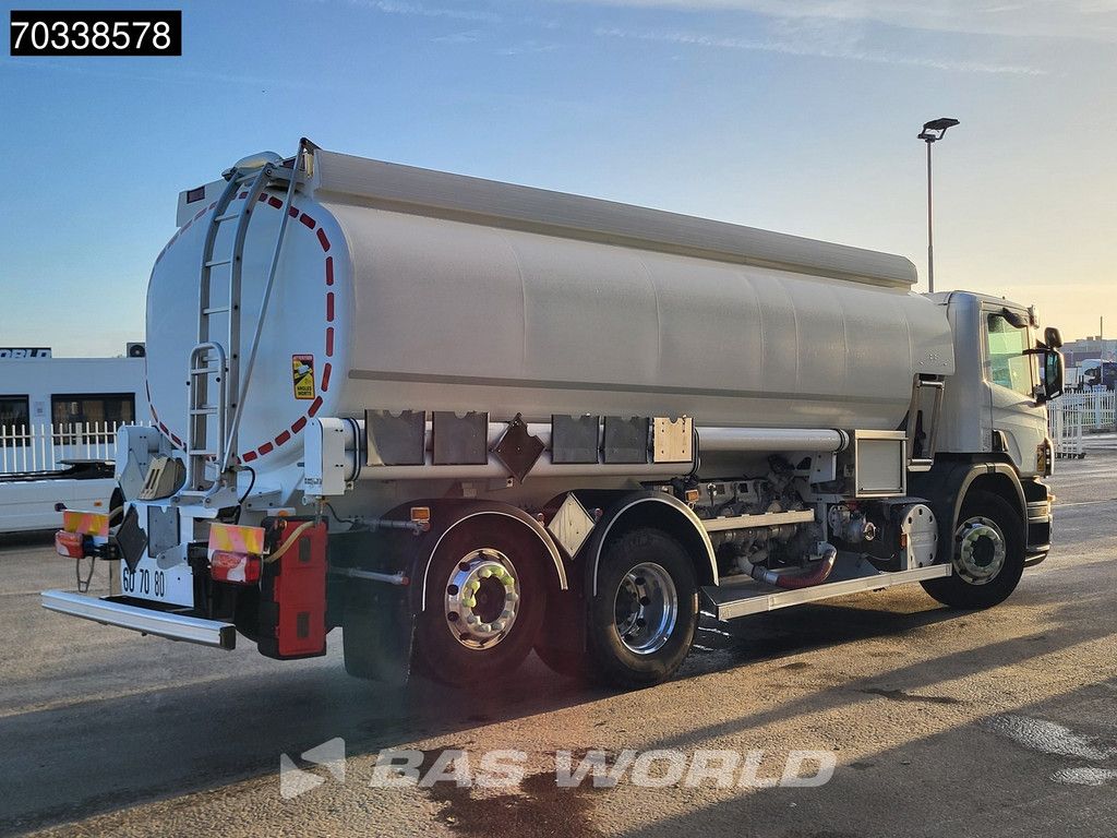 Scania P P310 6X2 TRAILOR 18835Liter Fuel tank 5 compartments ADR Lift + Steering axle Euro 4