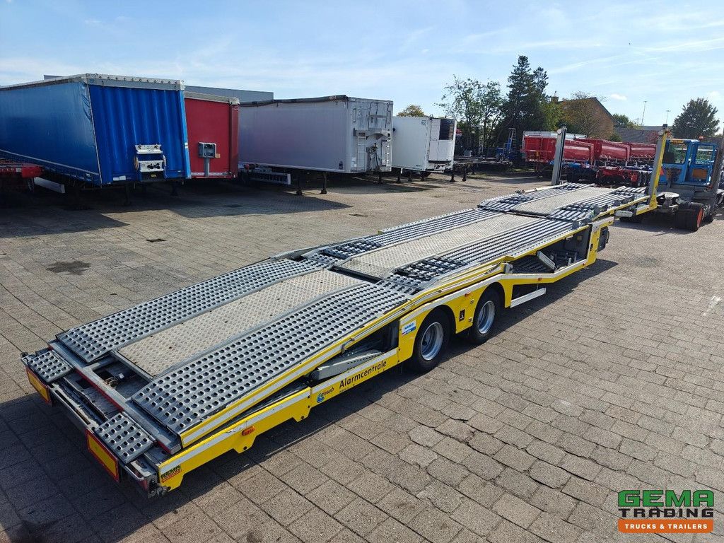 Aksoylu 2 AXLE SEMI-TRAILER AutoTransporter - 6 Loader - Winch 4300KG - Own. Hydra. Pump - 2-Shafts BPW
