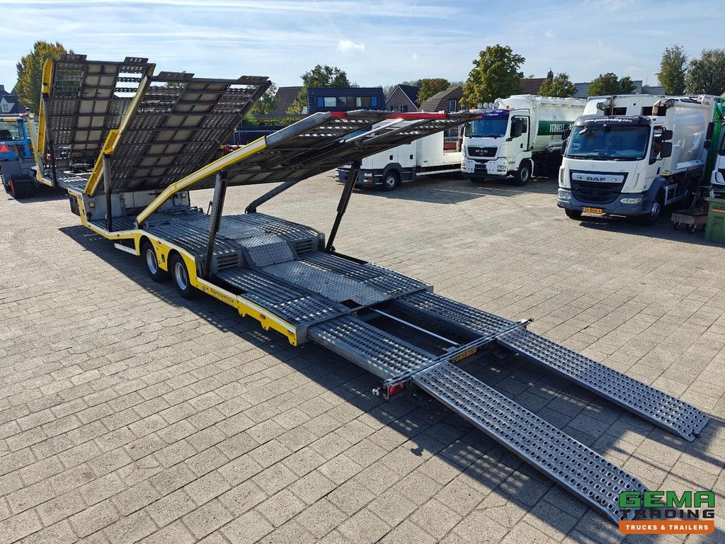 Aksoylu 2 AXLE SEMI-TRAILER AutoTransporter - 6 Loader - Winch 4300KG - Own. Hydra. Pump - 2-Shafts BPW