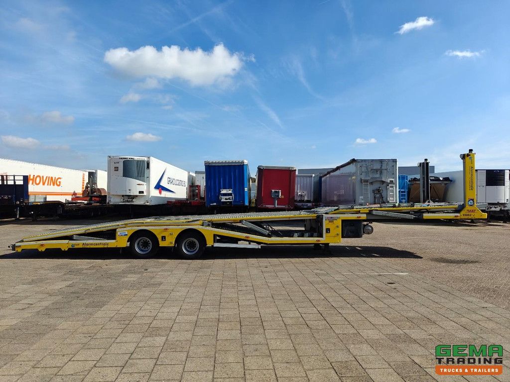 Aksoylu 2 AXLE SEMI-TRAILER AutoTransporter - 6 Loader - Winch 4300KG - Own. Hydra. Pump - 2-Shafts BPW