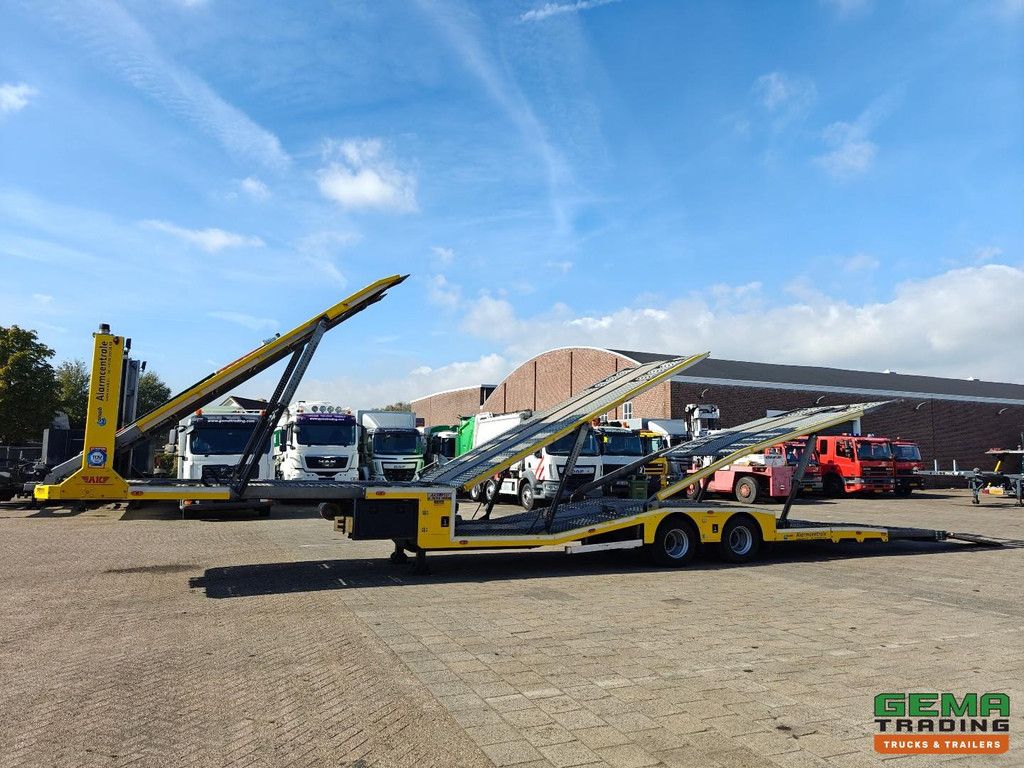 Aksoylu 2 AXLE SEMI-TRAILER AutoTransporter - 6 Loader - Winch 4300KG - Own. Hydra. Pump - 2-Shafts BPW
