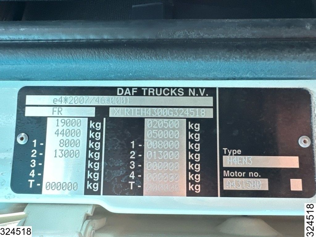 DAF XF 480 EURO 6, ACC