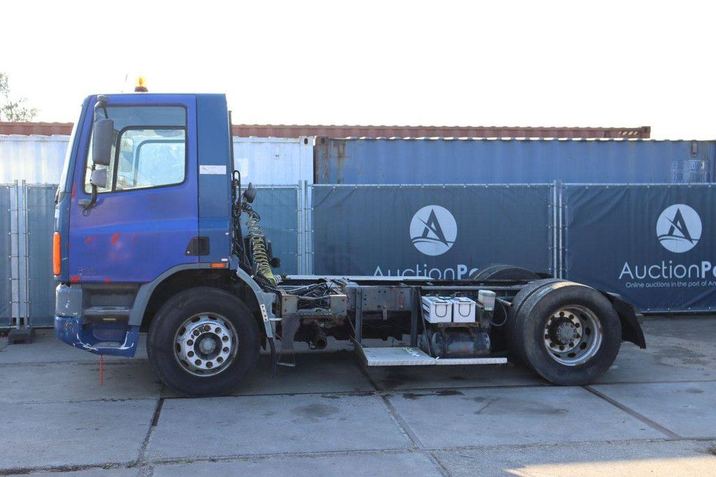 Fahrgestell mit Fahrerhaus DAF 75.250 LPG+Diesel 250 PS 2003