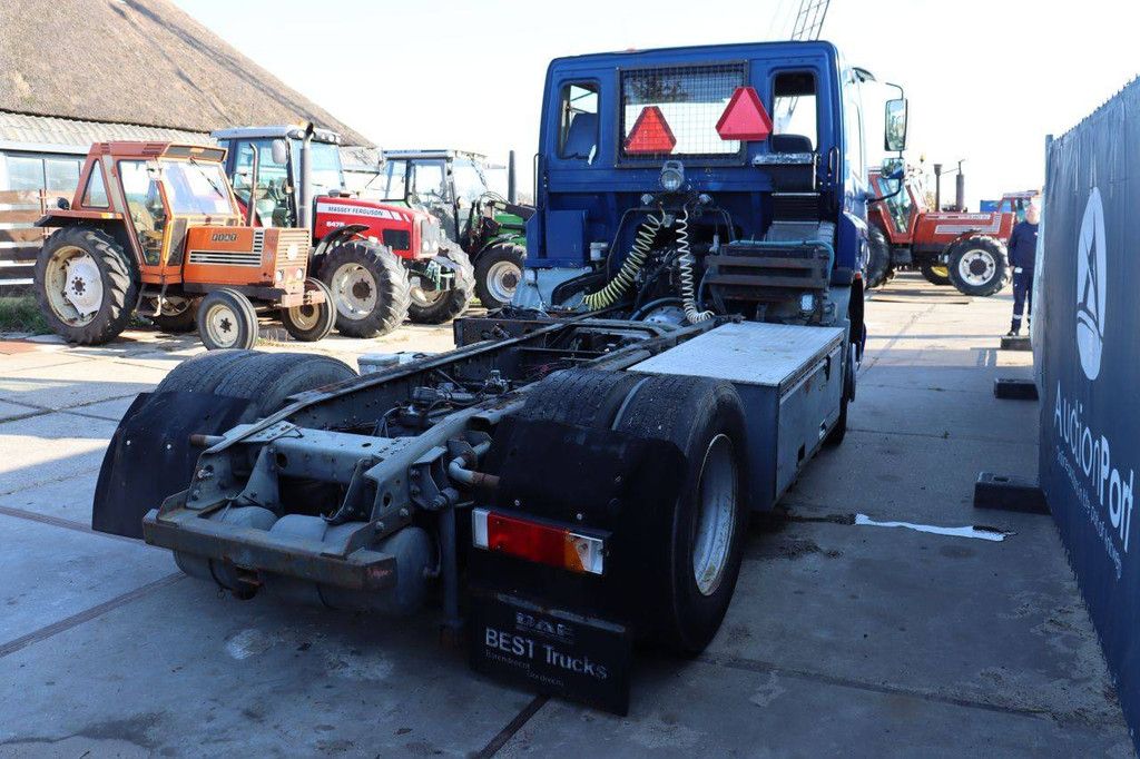 Fahrgestell mit Fahrerhaus DAF 75.250 LPG+Diesel 250 PS 2003