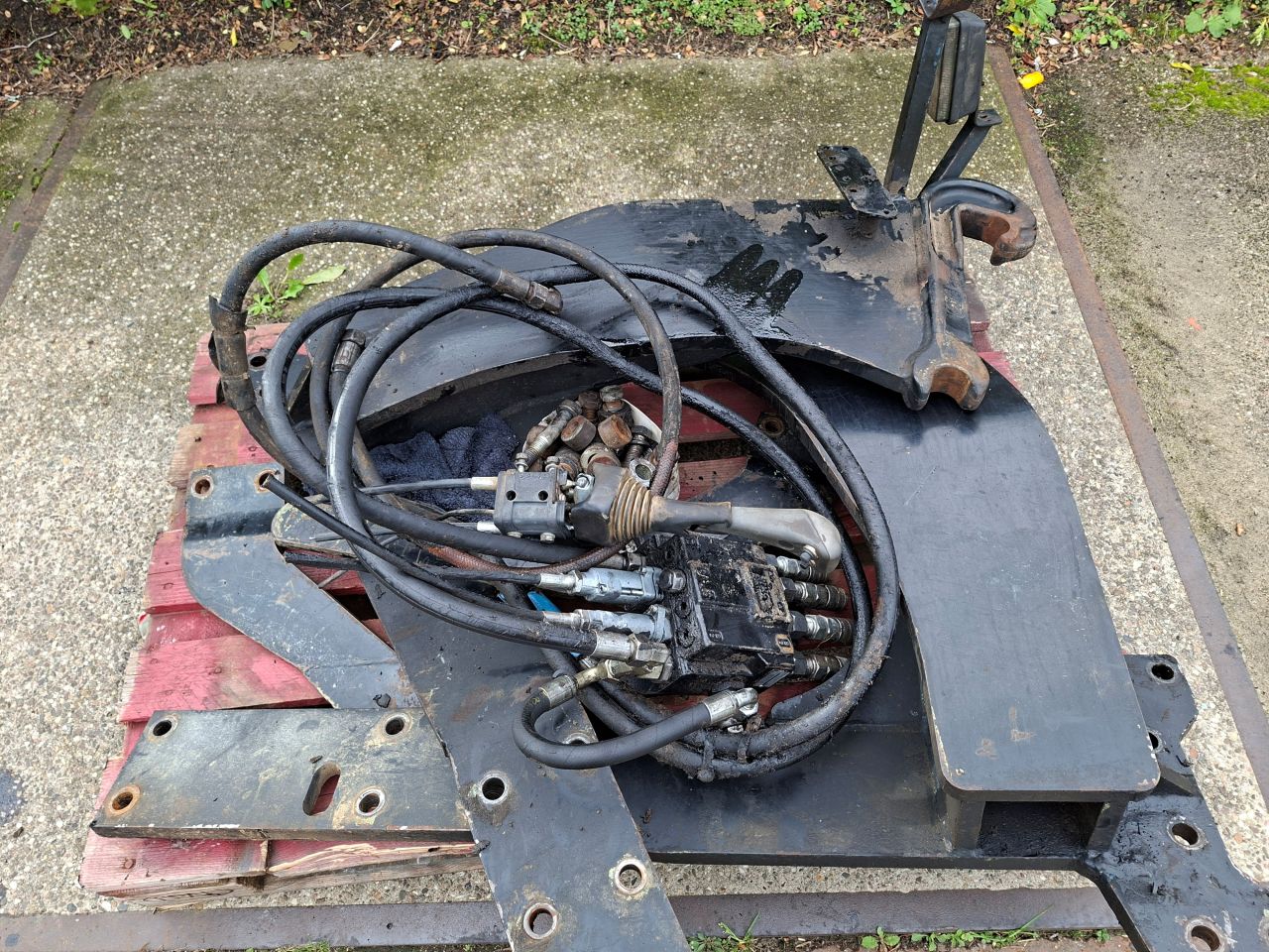 Ford 6640 met schade