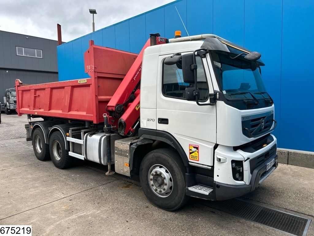 Volvo FMX 380 EURO 5, 6x4, HMF, Remote, Steel suspeniosn