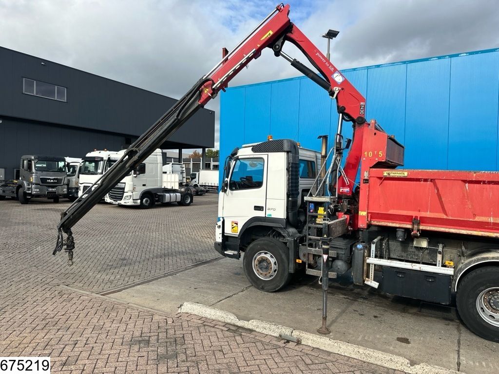 Volvo FMX 380 EURO 5, 6x4, HMF, Remote, Steel suspeniosn