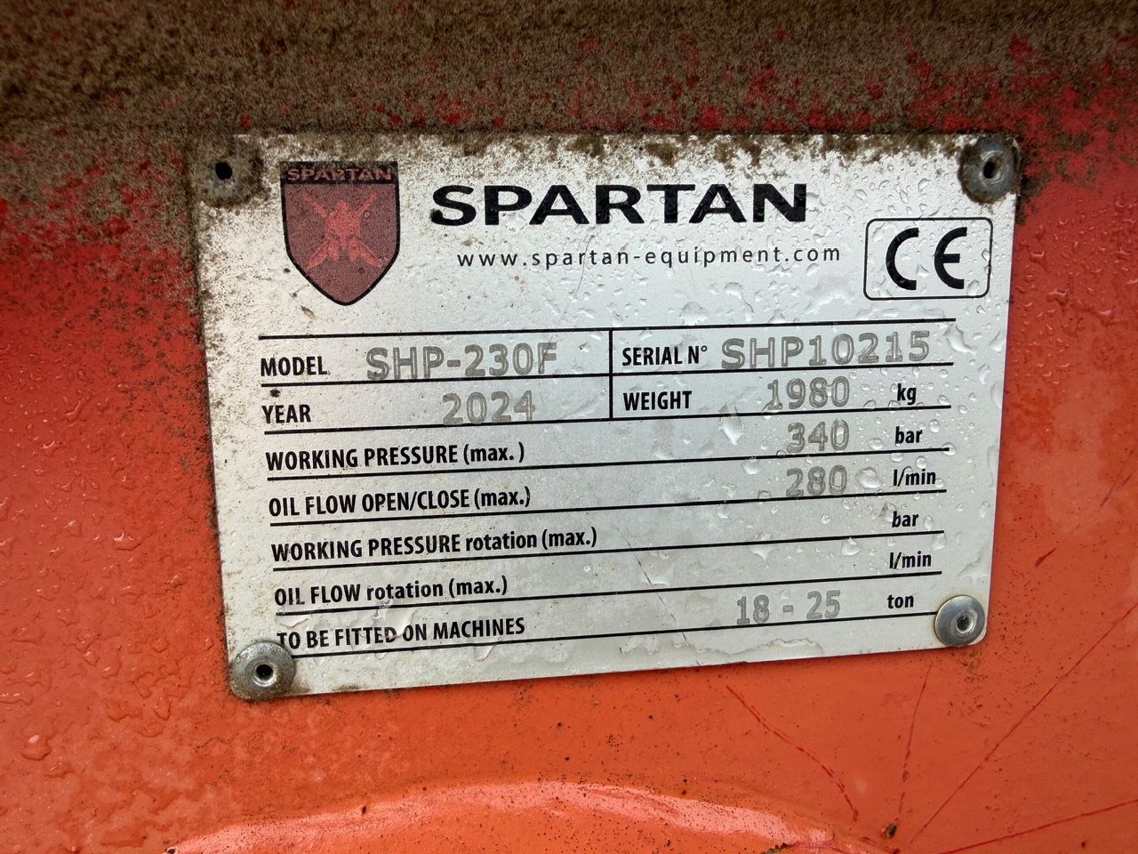 Spartan Beton Vergruizer SHP-230F
