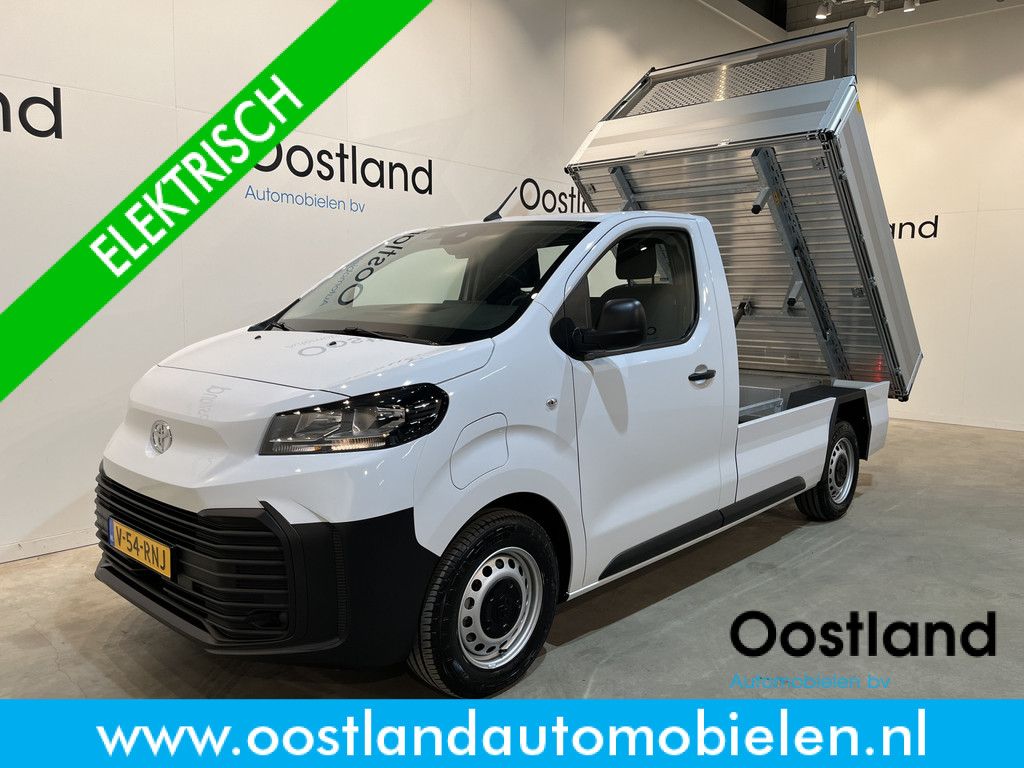Toyota PROACE City Pick-up Electric Kipper 50 kWh / Tipper / 100% Elektrisch / Airco / Cruise Control / PDC / NIEUW !!