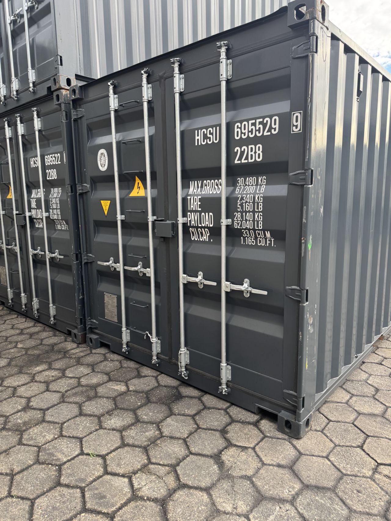 Zeecontainers 20 voet