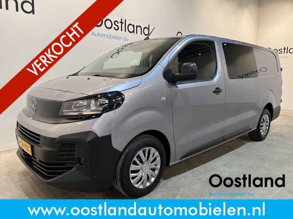 Opel Vivaro 2.0 145 PK L3 DC Dubbel Cabine 6 persoons / Euro 6 / Airco / Cruise Control / CarPlay / Camera / Trekhaak / Facelift / 60.400 KM !!