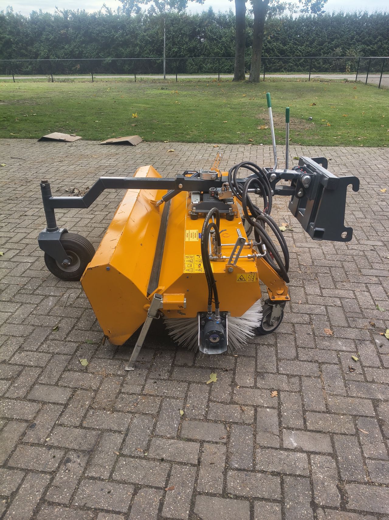 Veegmachine giant aansluiting shovel hydraulisch 2025