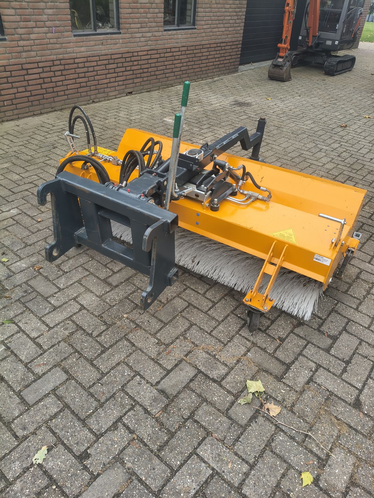 Veegmachine giant aansluiting shovel hydraulisch 2025