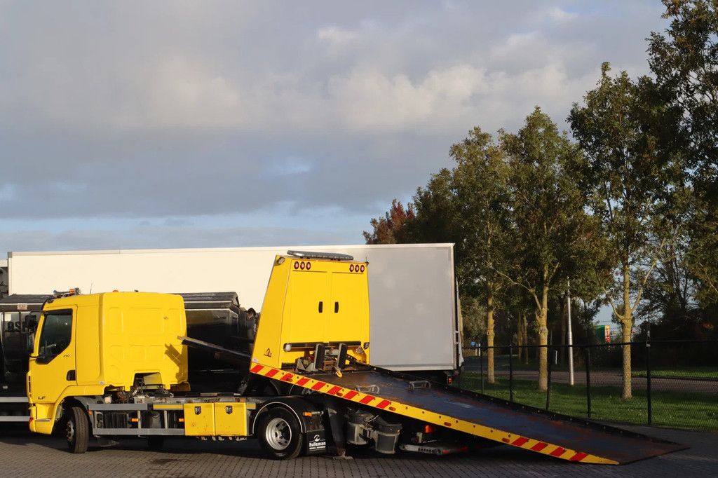 DAF LF 210 FA 4X2 | FALKOM | SLIDING PLATF | 2X WINCH | BRILLE | EURO 6