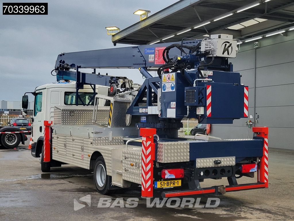 MAN TGL TGL 8.190 4X2 NL-Truck Klaas K2732TSR Aerial Platform Hubarbeitsbühne Euro 6