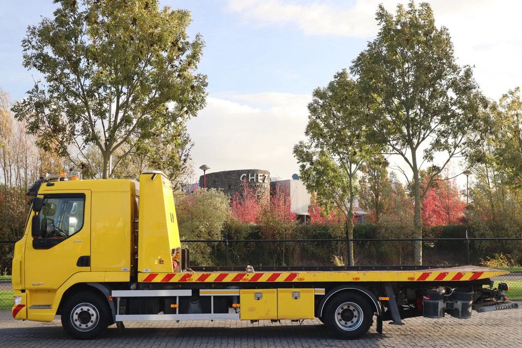 DAF LF 210 FA 4X2 | FALKOM | SLIDING PLATF | 2X WINCH | BRILLE | EURO 6