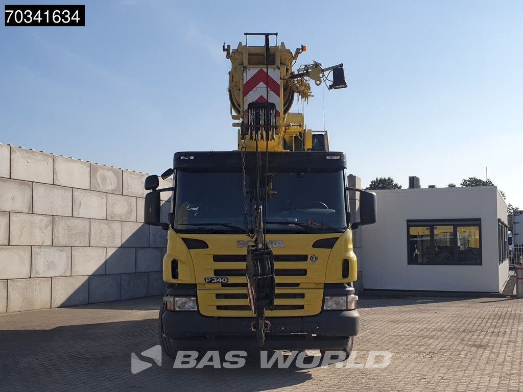 Scania P340 6X4 Liebherr LTF 1035-3.1 Telescopic crane Manual Euro 3