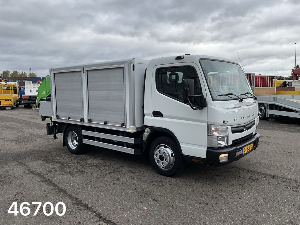 FUSO Canter 7C15 Euro 6 ROM hogedruk + Hiab 1,8 Tonmeter laadkraan