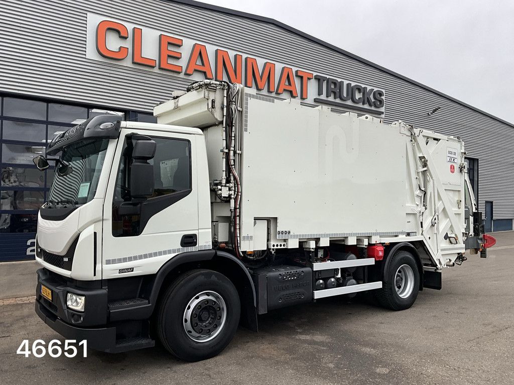 Ginaf C6 2120N VDK 15m³ 2 compartimenten opbouw Just 79.326 km!