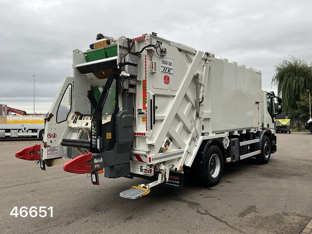 Ginaf C6 2120N VDK 15m³ 2 compartimenten opbouw Just 79.326 km!
