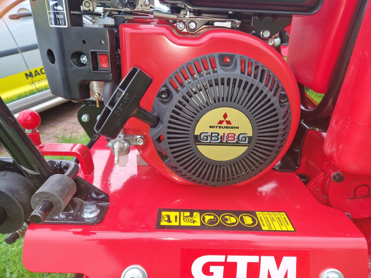 Trilplaat gtpc 540 m mitsubishi
