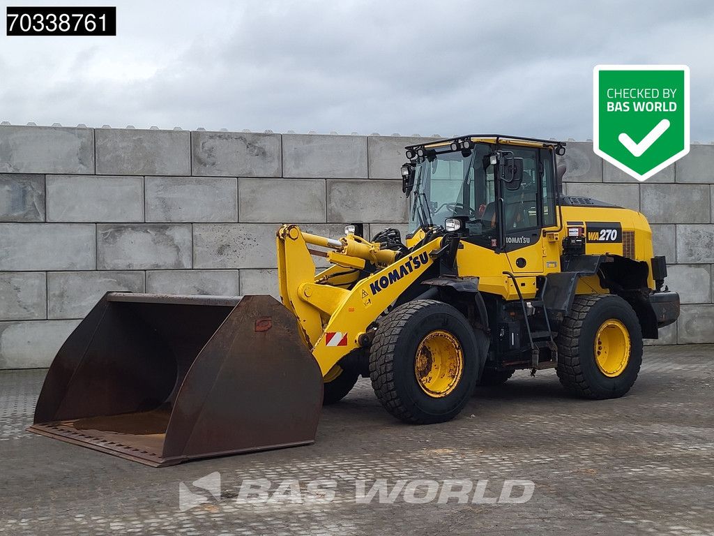 Komatsu WA270 -8E0 Quick Coupler