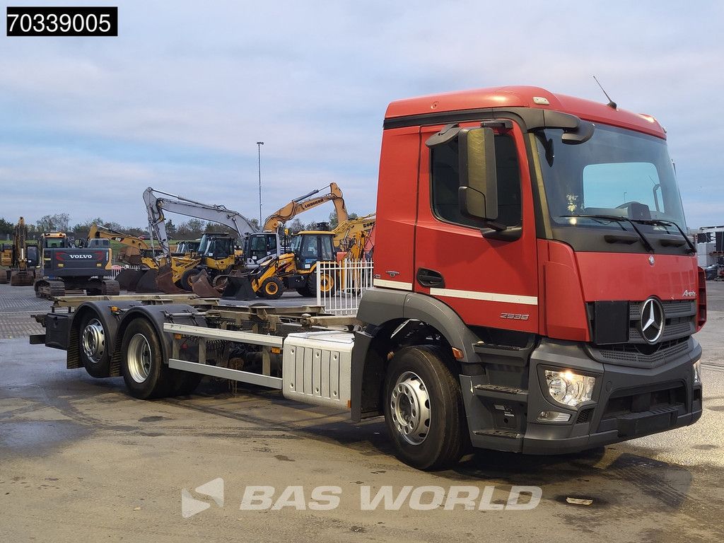 Mercedes Antos Antos 2535 6X2 BDF ADR Full Air Suspension Lift+Steering Axle Automatic Euro 6
