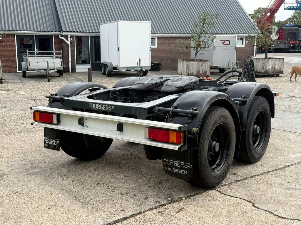 Burg Dolly Snelverkeer Landbouw Oplegger Luchtgeveerd