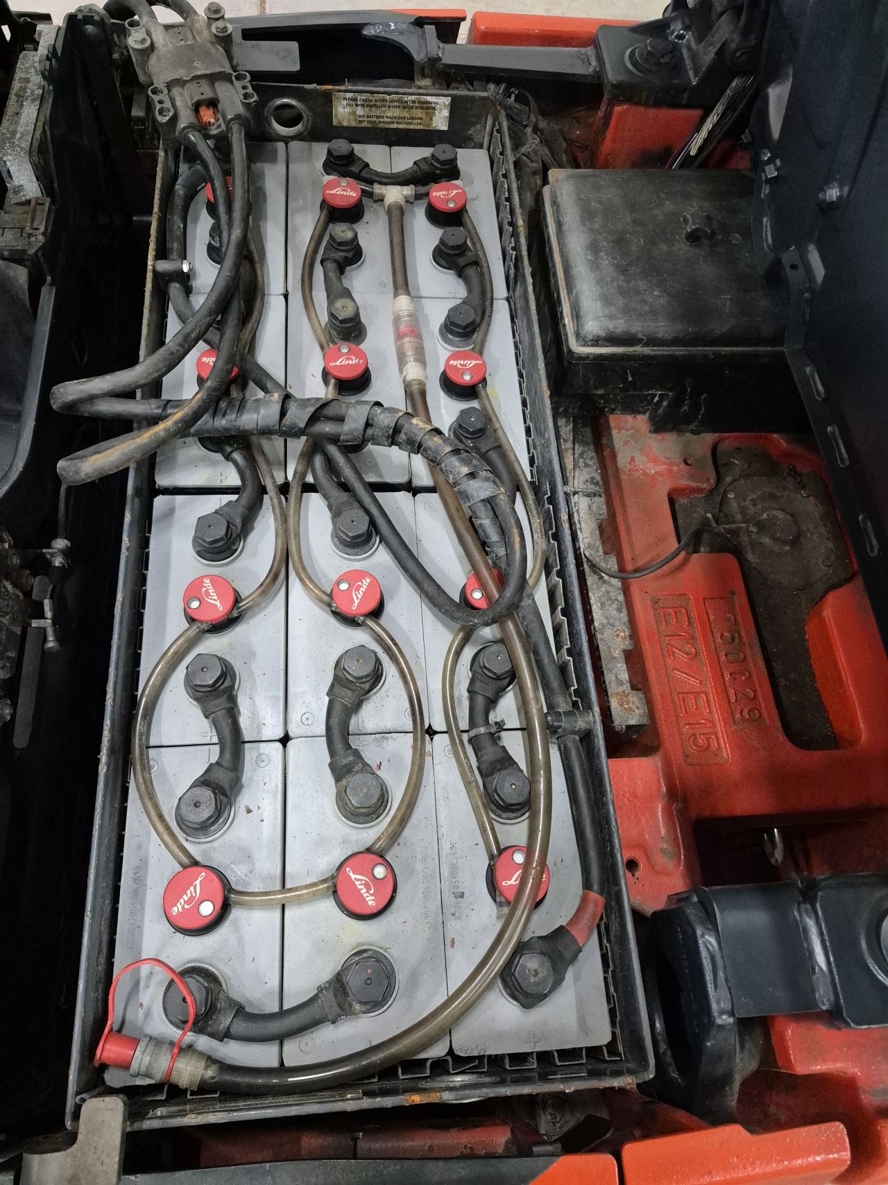 Linde E12-02 triplex sideshift 4.620 mm bj 2018