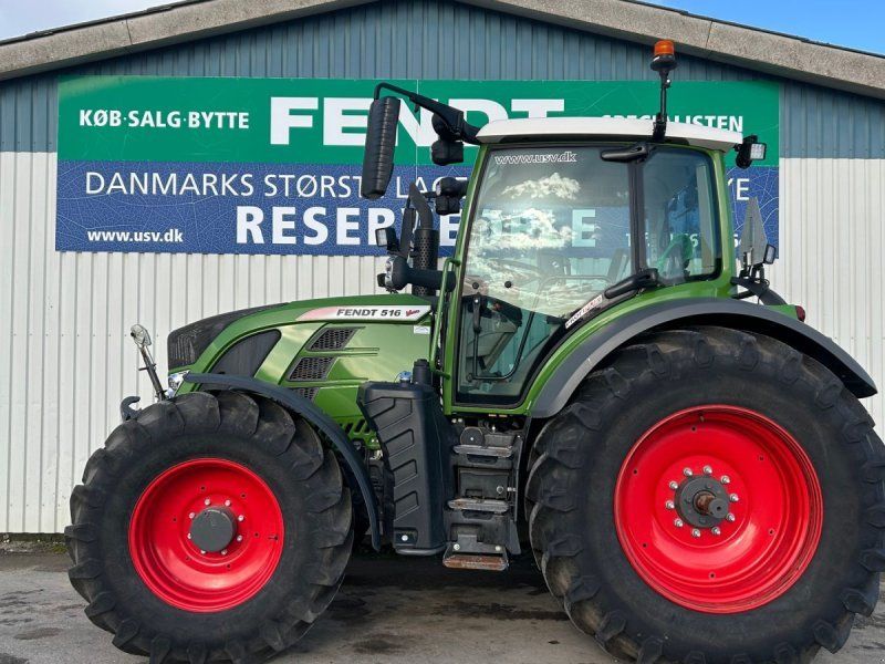 Fendt 516 Vario S4 Profi Plus Som Ny, Få Timer