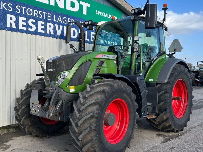 Fendt 516 Vario S4 Profi Plus Som Ny, Få Timer