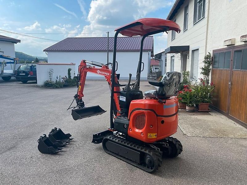 Minibagger WEPPER XN12-6 Bagger