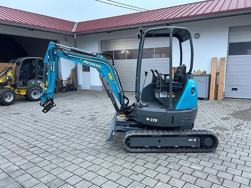 Minibagger Messersi M22U Microbagger CAT Rhino