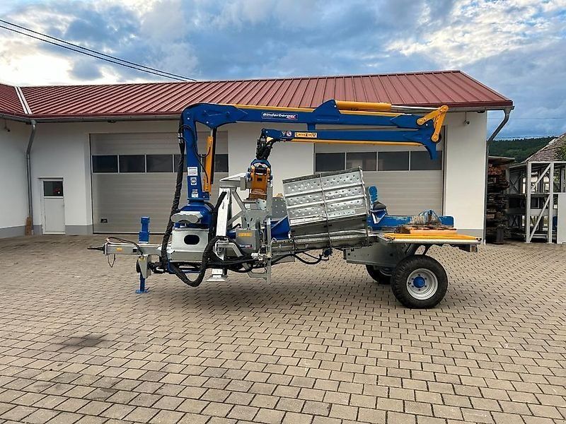 Binderberger GI 33 Z mit Kran Liegendspalter Spalter