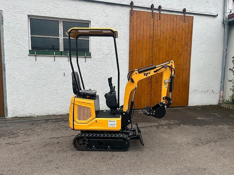 Minibagger JPC CT13 Microbagger Rhino Radbagger