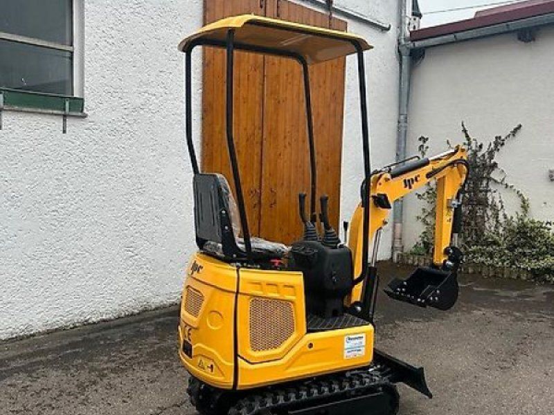 Minibagger JPC CT13 Microbagger Rhino Radbagger