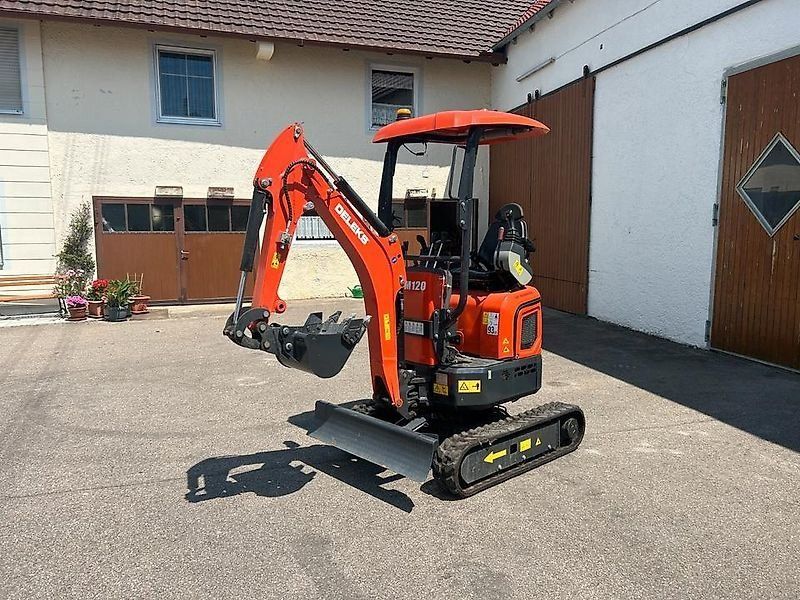 Minibagger Deleks M120 Kompaktbagger  Microbagger