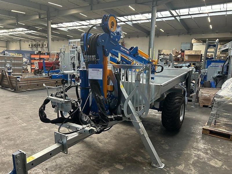 Binderberger Rückewagen RW3 alpin mit Kippermulde und BK 1,6-4000