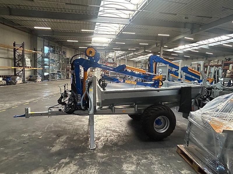 Binderberger Rückewagen RW3 alpin mit Kippermulde und BK 1,6-4000