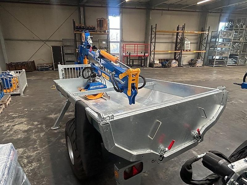 Binderberger Rückewagen RW3 alpin mit Kippermulde und BK 1,6-4000