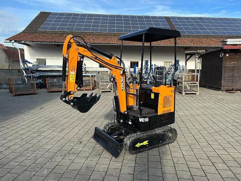Minibagger Vicsec VC15 Microbagger Rhino JPC