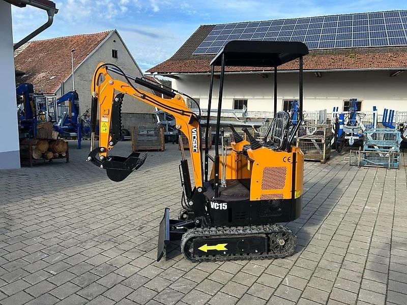 Minibagger Vicsec VC15 Microbagger Rhino JPC
