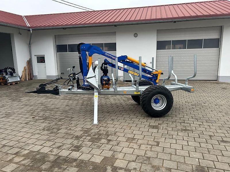 Binderberger Rückewagen RW3 alpin mit Forstkran BK 1,6-4000