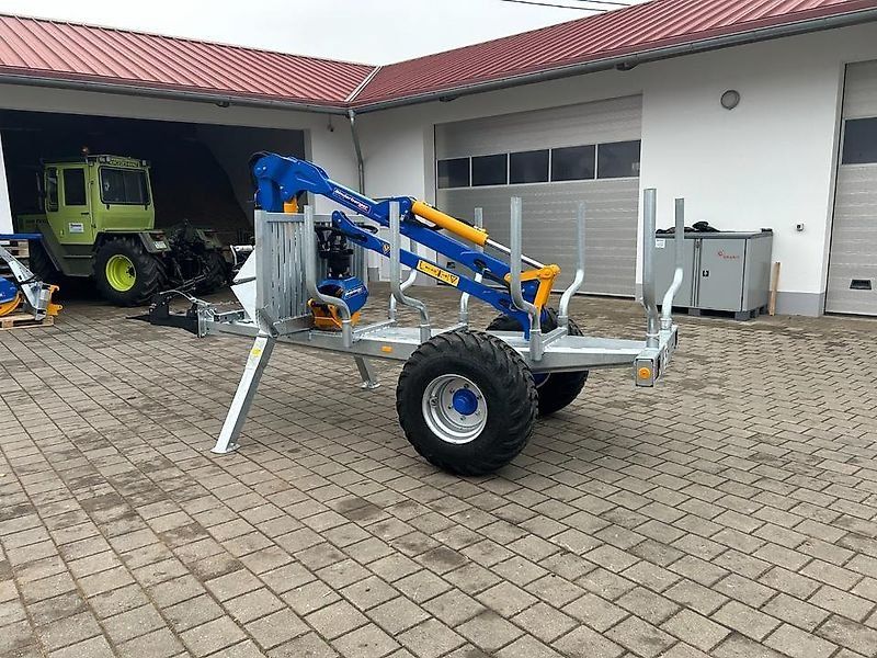 Binderberger Rückewagen RW3 alpin mit Forstkran BK 1,6-4000