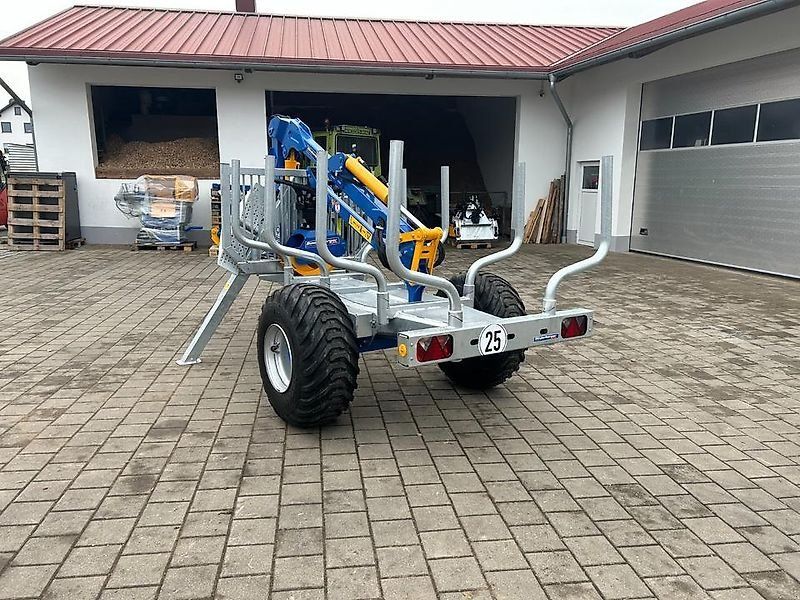 Binderberger Rückewagen RW3 alpin mit Forstkran BK 1,6-4000