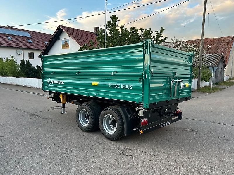 Farmtech Tandem-Dreiseitenkipper T-Line 1500S Wagen Anhänger