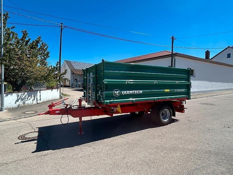 Farmtech Einachs-Dreiseitenkipper E-Line800 Wagen Anhänger Kipper