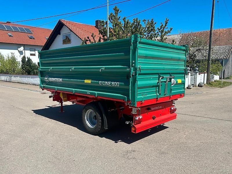 Farmtech Einachs-Dreiseitenkipper E-Line800 Wagen Anhänger Kipper
