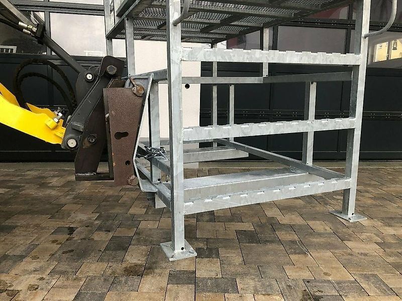 Fliegl Arbeitsbühne, Arbeitskorb, Frontlader, Stapler